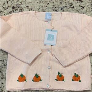 Bella Bliss handmade pumpkin sweater